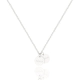 NOVA – Kette 2x 10mm Plättchen Anhänger mit Gravur