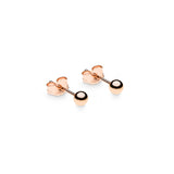 Minimalistische Kugelohrringe aus Gold Filled