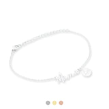 Personalisiertes Armband mit Mama Schriftzug und individueller Kindernamen Gravur als Geschenk zum Muttertag oder Geburt