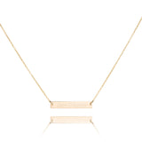 SVEA – Kette mit Gravuranhänger | Gold filled