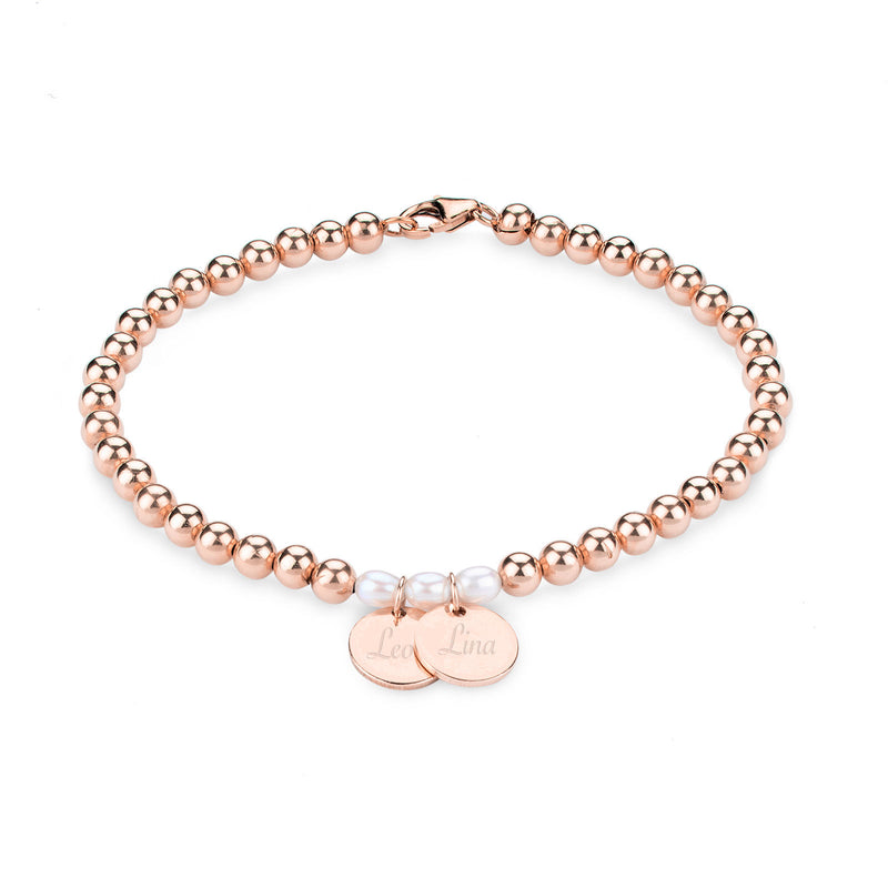 VIENNA – Kugel Armband Roségold Filled