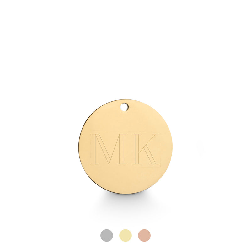 MIA – Plättchen S | 10 mm mit Gravur