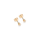 VIOLA – Ohrstecker mit Zirkonia Gold Filled