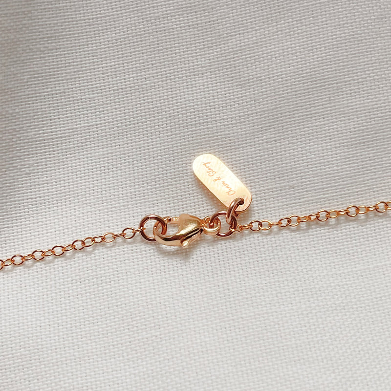 MINA – Gliederkette Roségold Filled