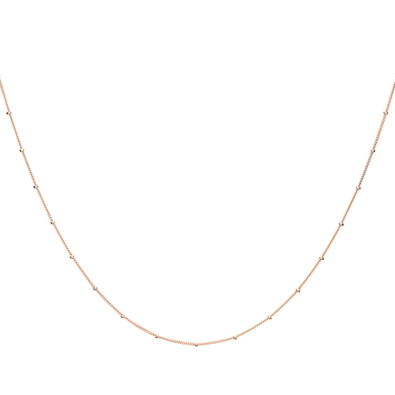 NINA – Kette mit Kugeln | Roségold Filled